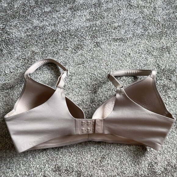 Spanx 360 Bliss Lightly Lined Bra Pillowcup Full Coverage Beige Size 36D - Picture 2 of 6